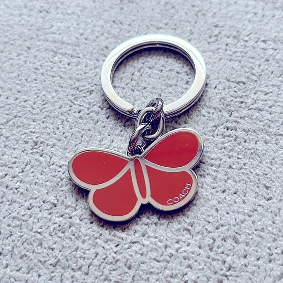 Coach Butterfly Keyring - Picture 2 of 3
